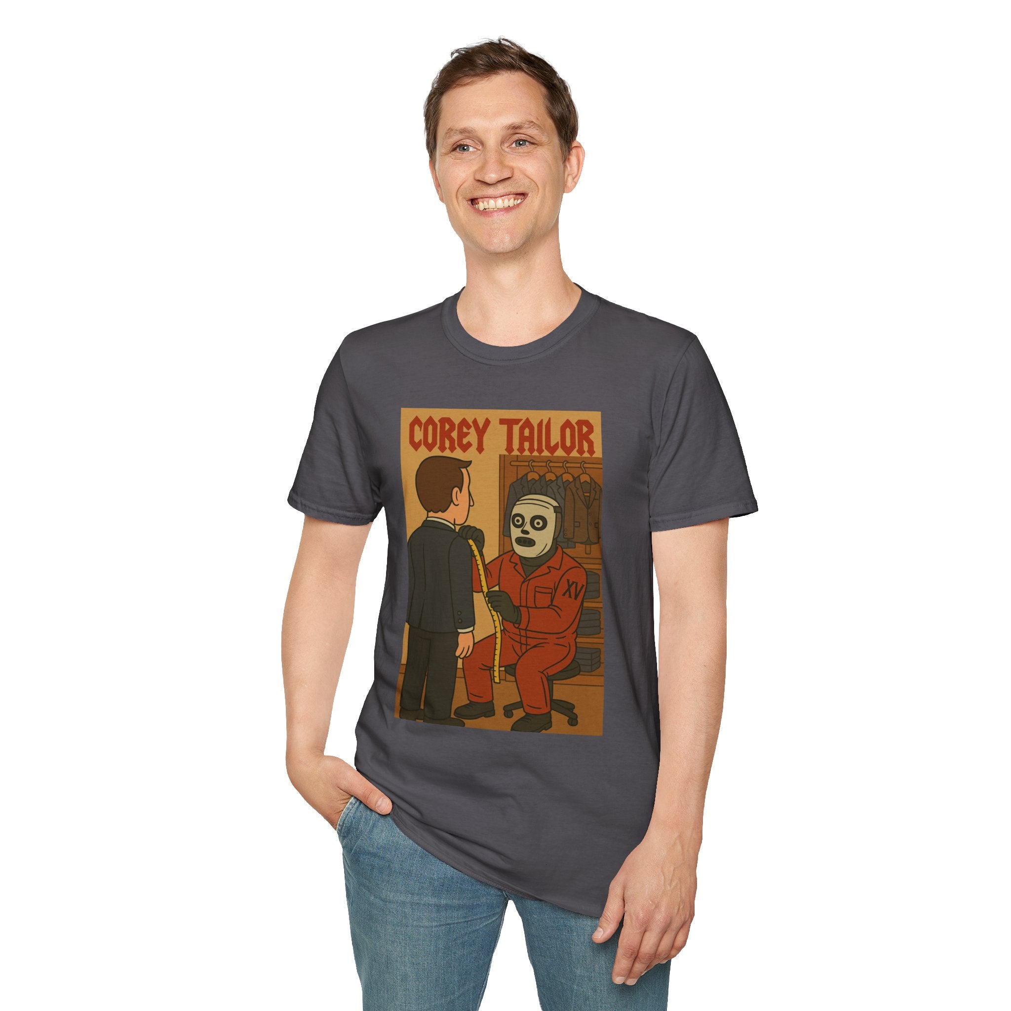 Corey Tailor Funny Shirt, Parody Apparel, Softstyle T-Shirt, Mashup Comedy, Unisex Tee