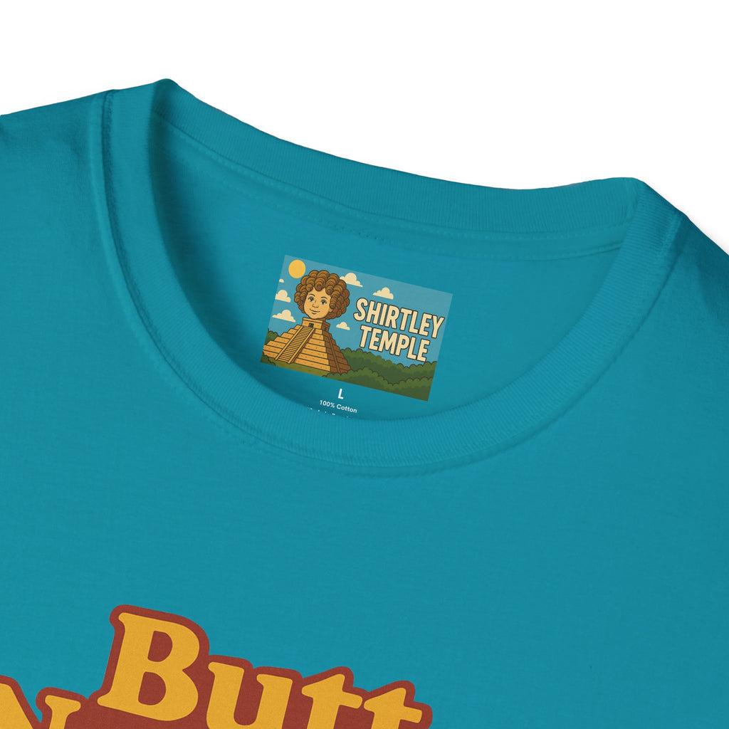 Butt Nuggets Funny Unisex Softstyle T-Shirt, Chicken Poop Pun Tee, Hilarious Wordplay Apparel, Comfy Graphic Shirt, Unisex Shirt for Joke