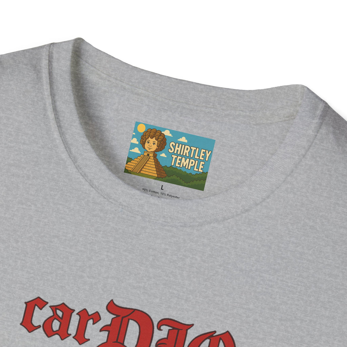 CarDIO funny Parody Unisex T-Shirt, Workout Apparel, Comedy Tribute Tee, Dio Treadmill Shirt, Gym Humor Top