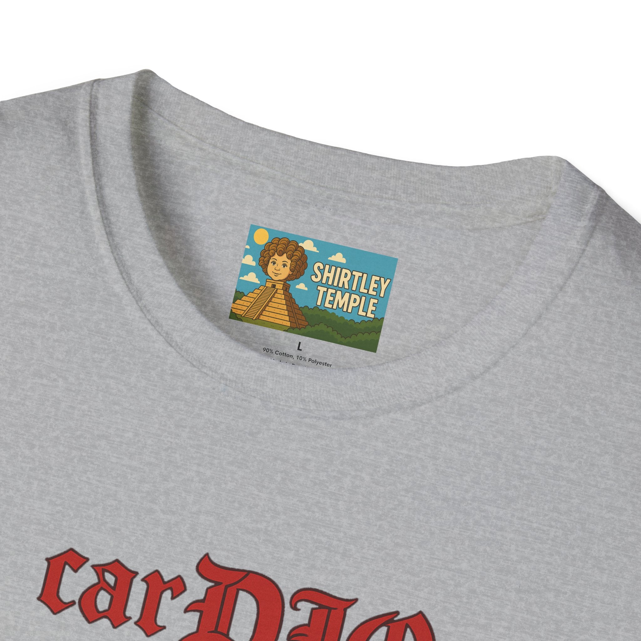CarDIO funny Parody Unisex T-Shirt, Workout Apparel, Comedy Tribute Tee, Dio Treadmill Shirt, Gym Humor Top