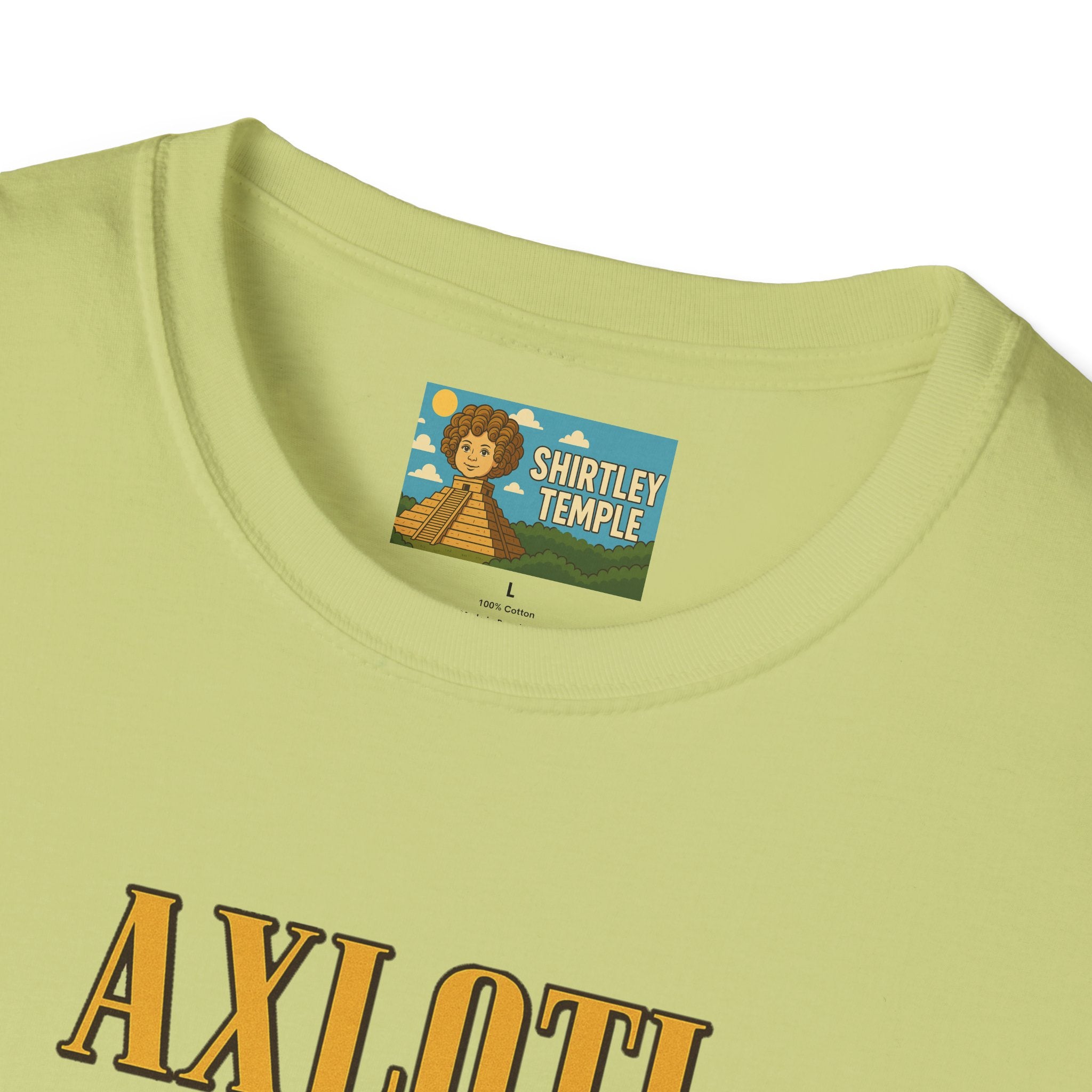 Axlotl Rose funny mashup of Axle Rose and an axolotl. guns 'n' roses biology nerd gift