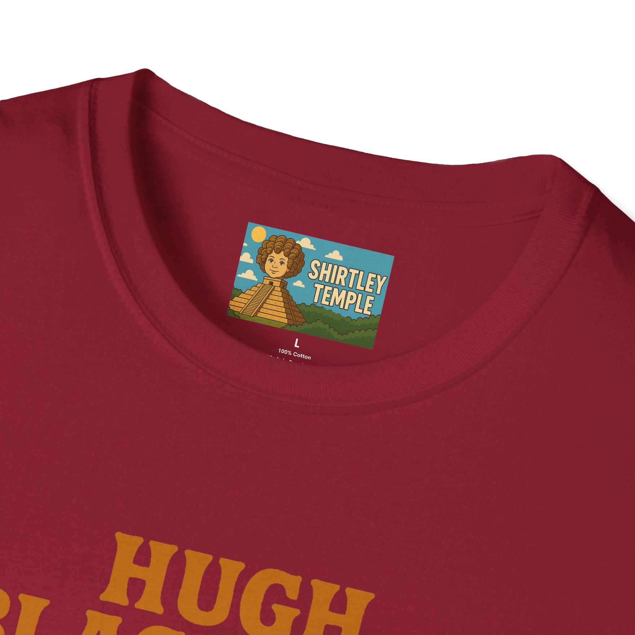 Hugh Blackman Parody T-Shirt, Funny Hugh Jackman Darker Person Tee, Comedy Tribute Apparel, Softstyle Unisex Shirt, Gift for Fans