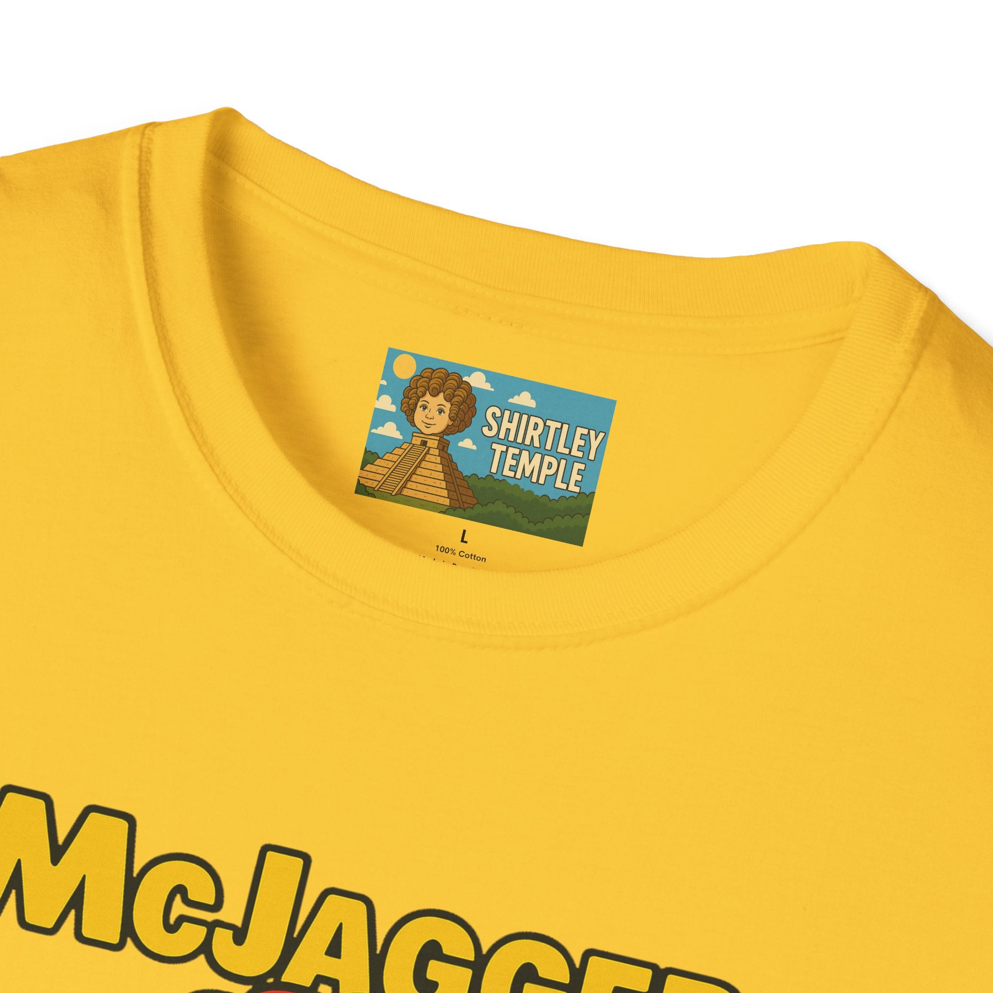 McJagger funny shirt parody tribute wordplay comedy pun