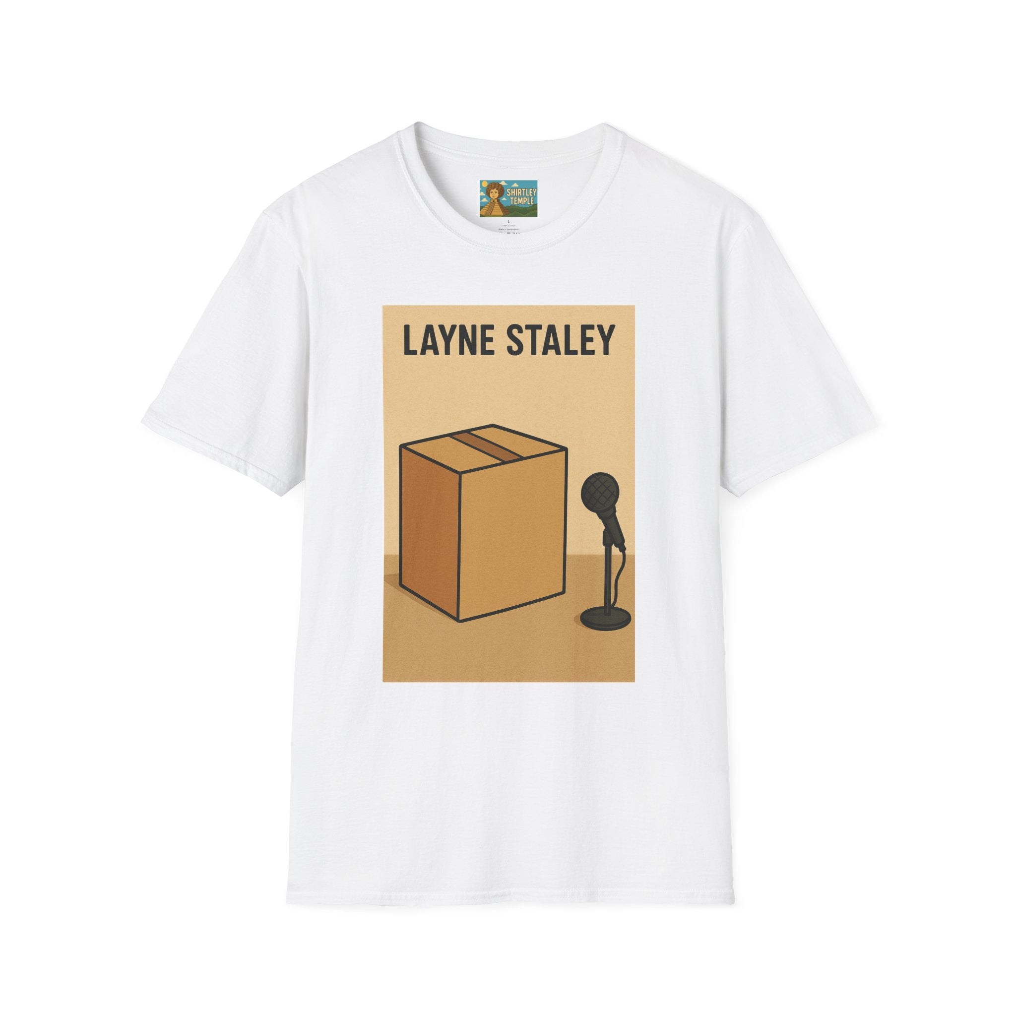 Layne Staley Man in the Box Unisex Softstyle T-Shirt - Alice in Chains Inspired Tee, Music Fan Gift, Grunge Rock Band Top, Funny