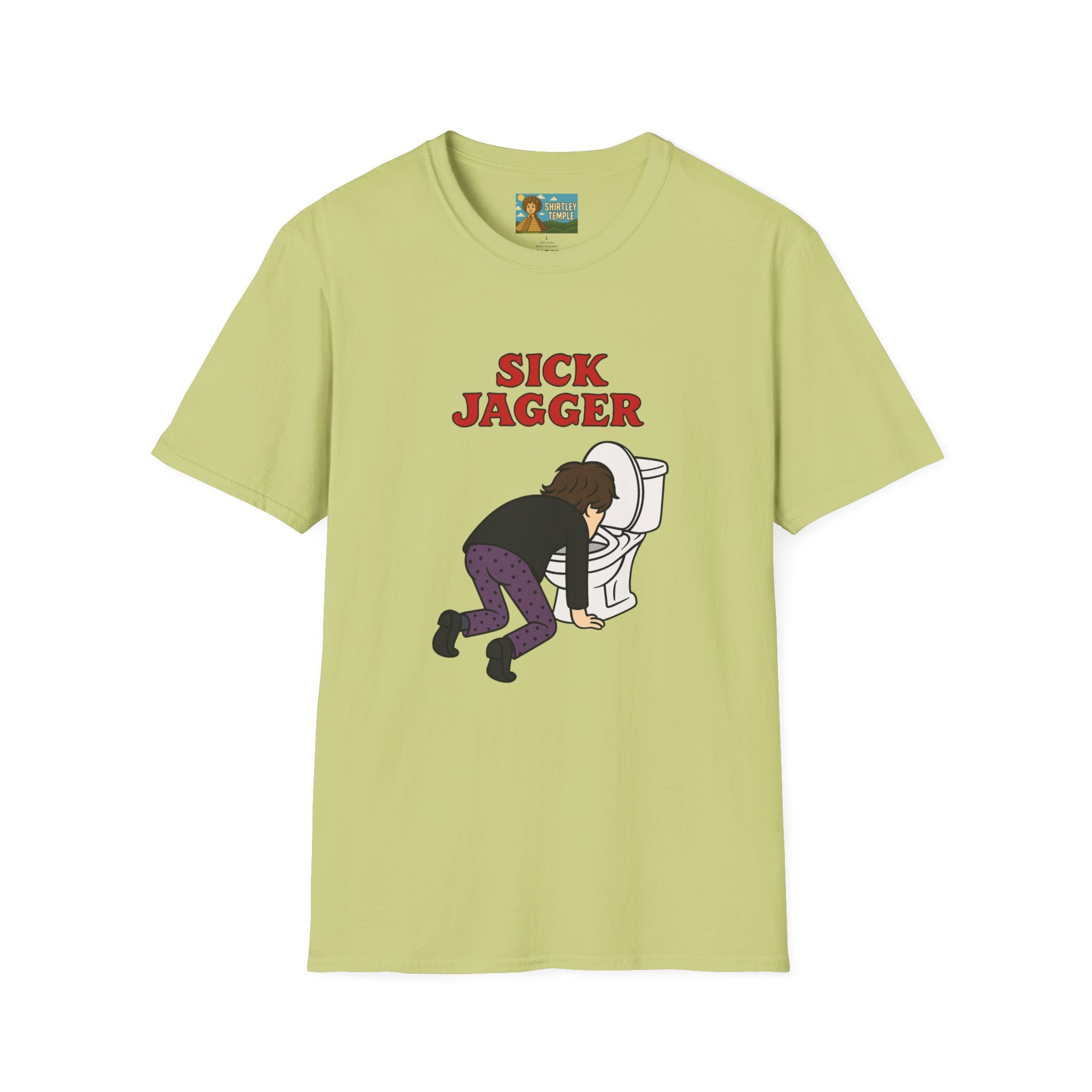 Sick Jagger funny shirt parody comedy tribute sick singer mick wordplay
