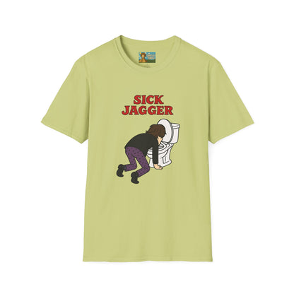 Sick Jagger funny shirt parody comedy tribute sick singer mick wordplay