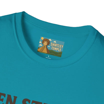 Zen Stiller Softstyle T-Shirt, Ben Tribute Actor Wordplay Tee, Laugh Gift Idea