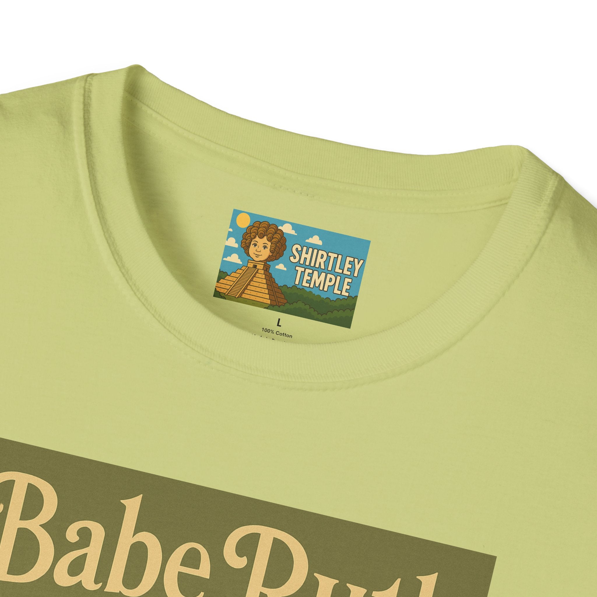 Babe Ruth funny wordplay pun baseball star remagined as a babe vintage nerd gift