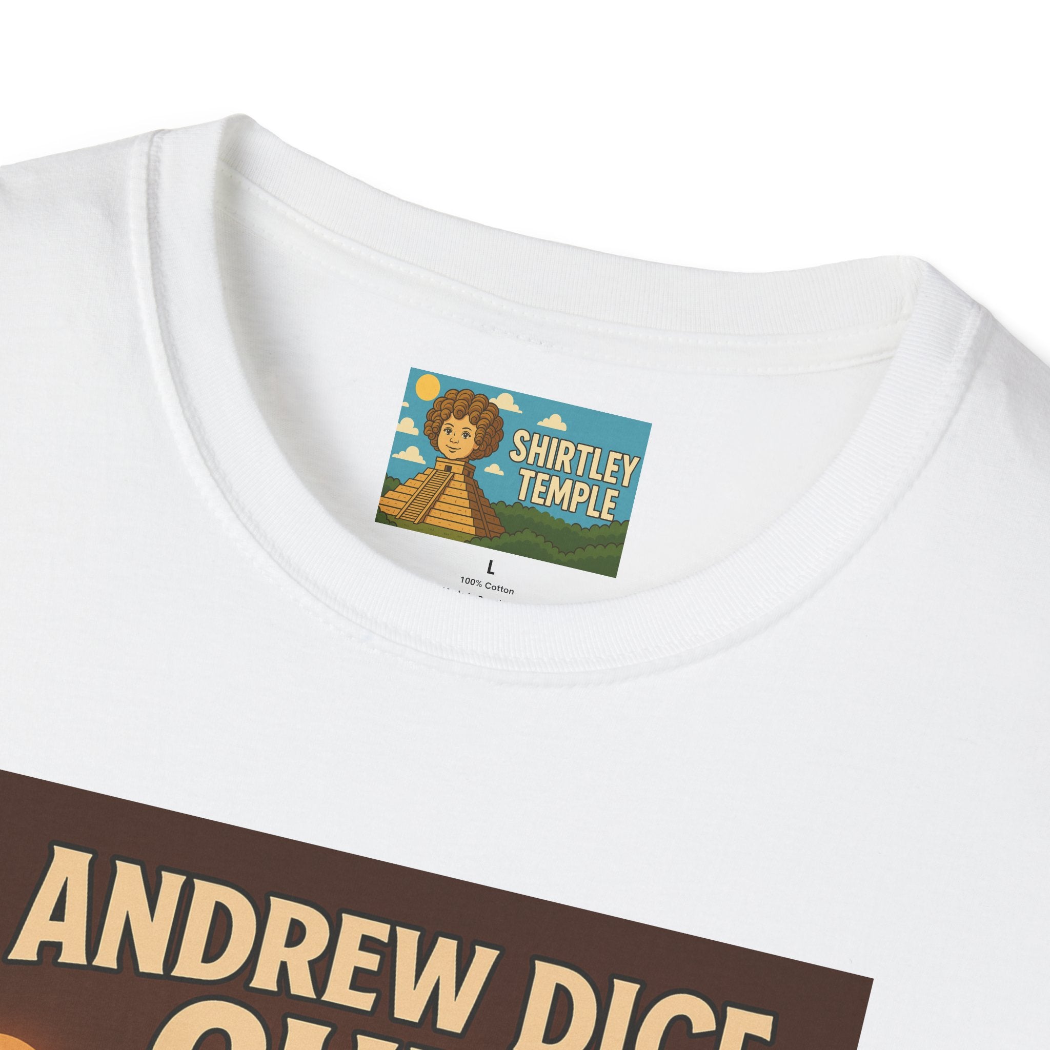 Andrew Dice Cube funny mashup Comedian T-Shirt, Humorous Wordplay Tee, Unisex Softstyle Top