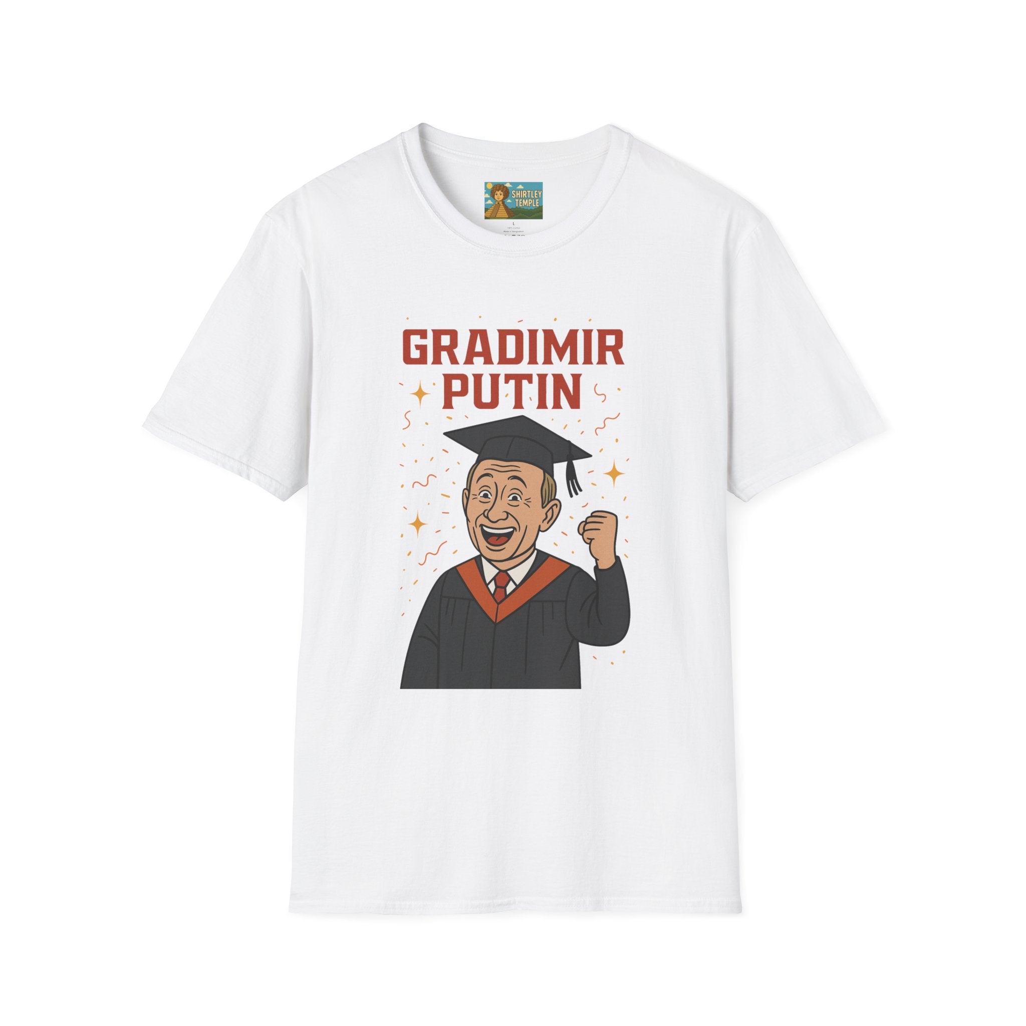 Gradimir Putin funny shirt wordplay vladimir putin graduating