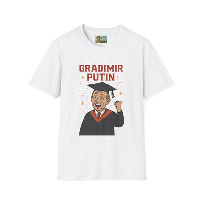 Gradimir Putin funny shirt wordplay vladimir putin graduating