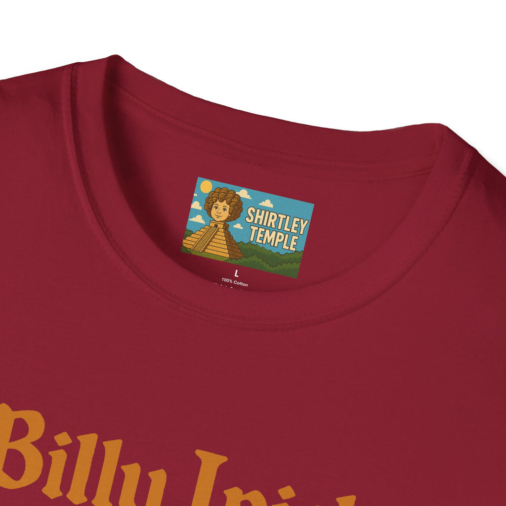 Billy Irish funny shirt parody apparel comedy tribute Billy Eilish as an irish person St. Patty's day