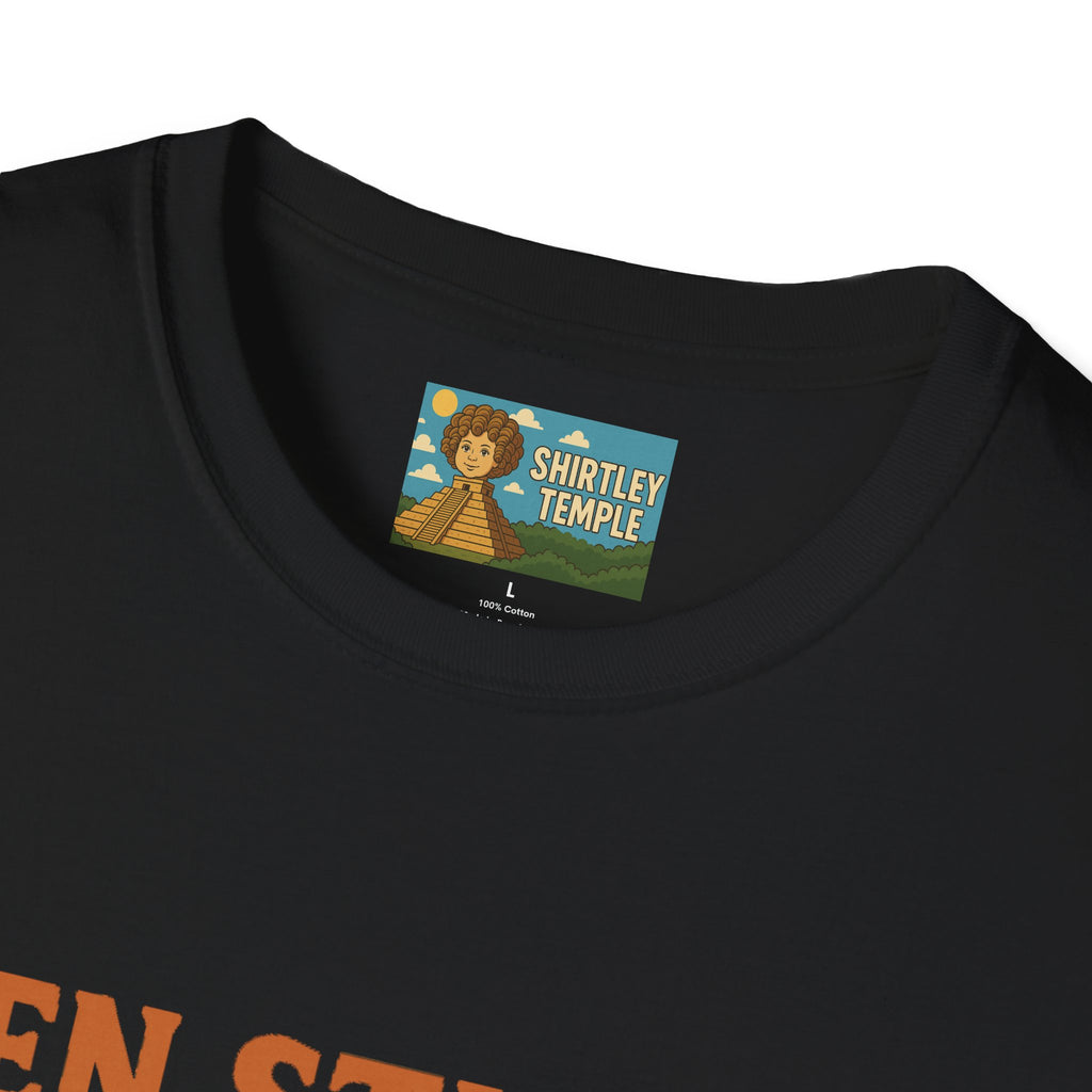Zen Stiller Softstyle T-Shirt, Ben Tribute Actor Wordplay Tee, Laugh Gift Idea