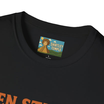 Zen Stiller Softstyle T-Shirt, Ben Tribute Actor Wordplay Tee, Laugh Gift Idea