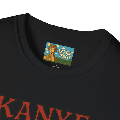 Kanye Jest Funny T-Shirt, Parody Tribute Rapper, Comedy Mashup Meme, Jester Tee, Humorous Graphic Tee