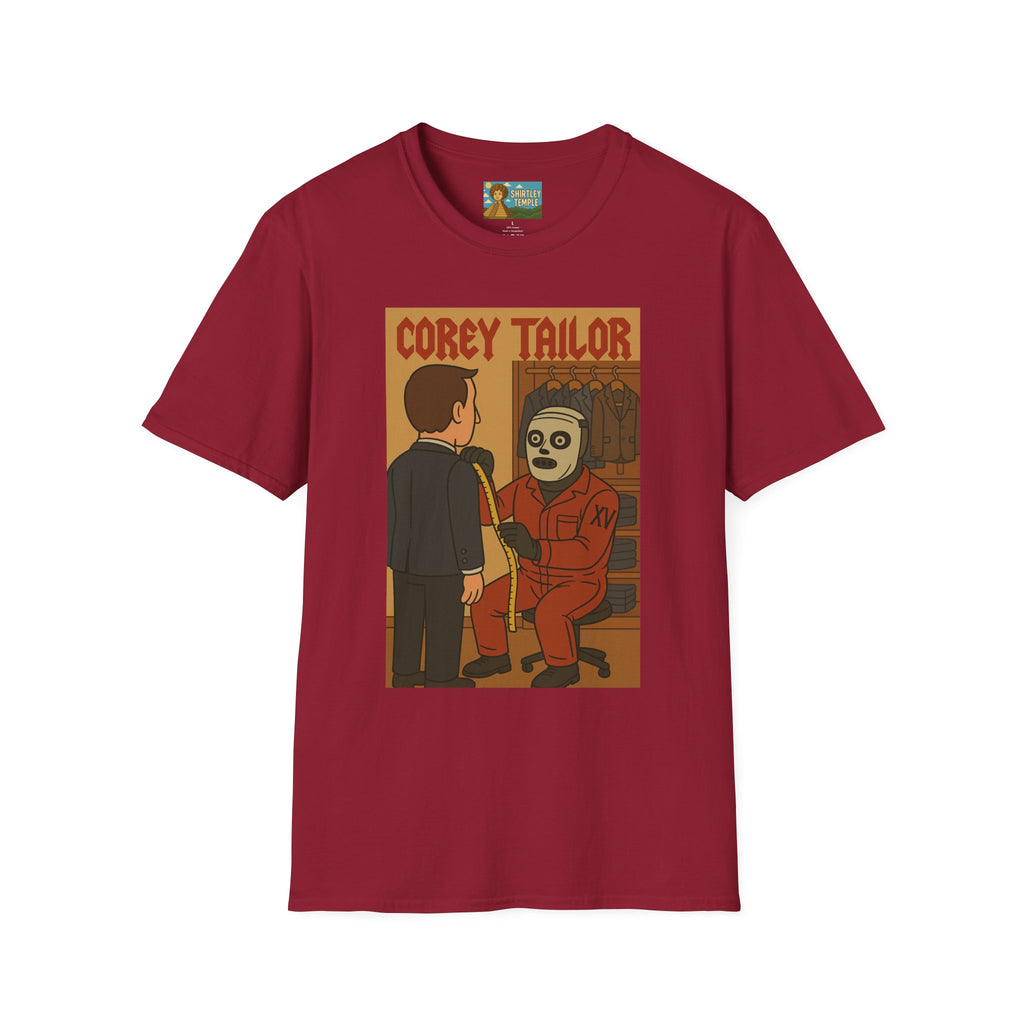 Corey Tailor Funny Shirt, Parody Apparel, Softstyle T-Shirt, Mashup Comedy, Unisex Tee