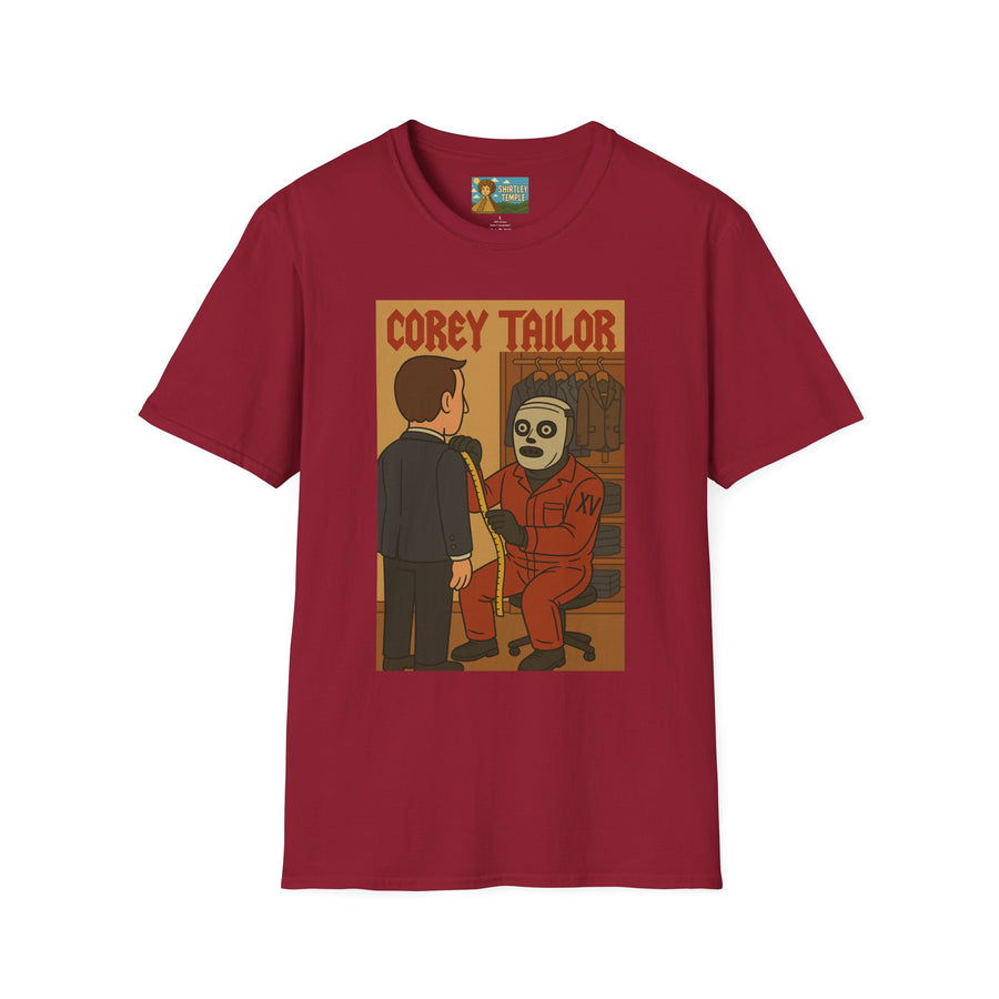 Corey Tailor Funny Shirt, Parody Apparel, Softstyle T-Shirt, Mashup Comedy, Unisex Tee