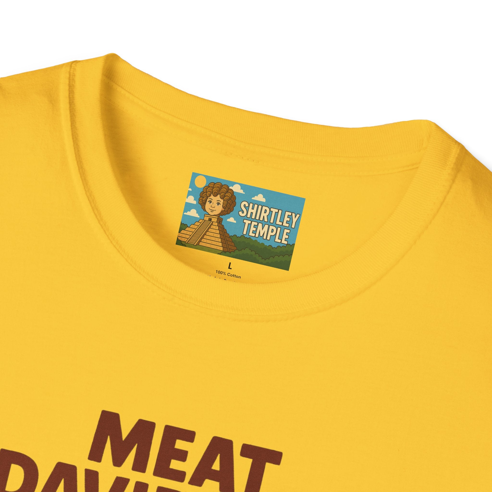 Meat Davidson Funny T-Shirt, Pete Davidson Parody Shirt, Comedian Mashup Tee, Unisex Humor Top, Comedy Fan Gift