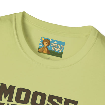 Moose Willis T-Shirt, Bruce Willis Parody Shirt, Moose Pun Tee, Comedy Mashup Apparel