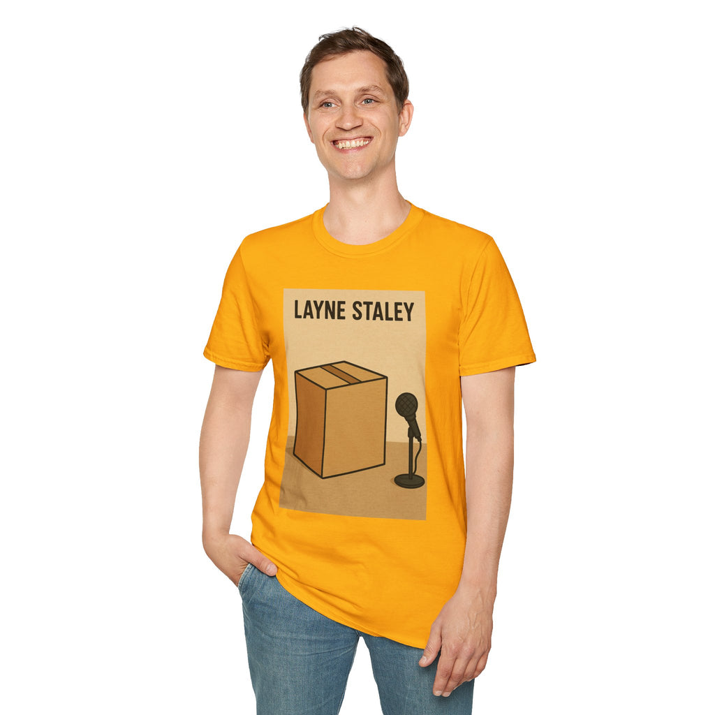 Layne Staley Man in the Box Unisex Softstyle T-Shirt - Alice in Chains Inspired Tee, Music Fan Gift, Grunge Rock Band Top, Funny