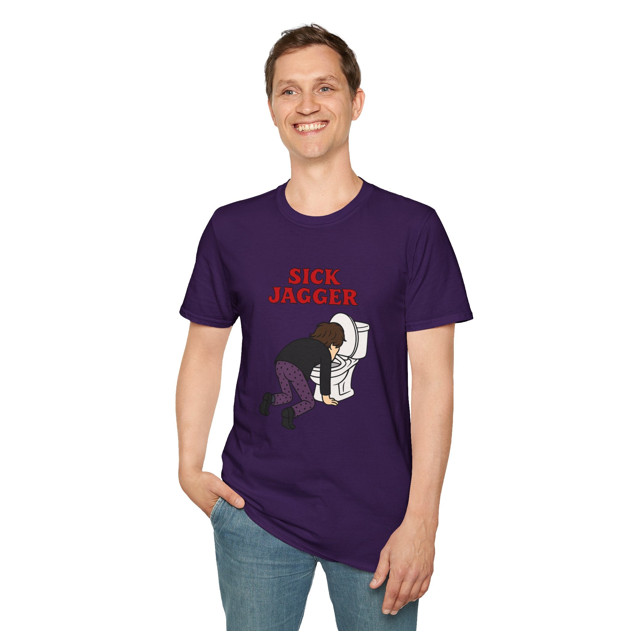 Sick Jagger funny shirt parody comedy tribute sick singer mick wordplay