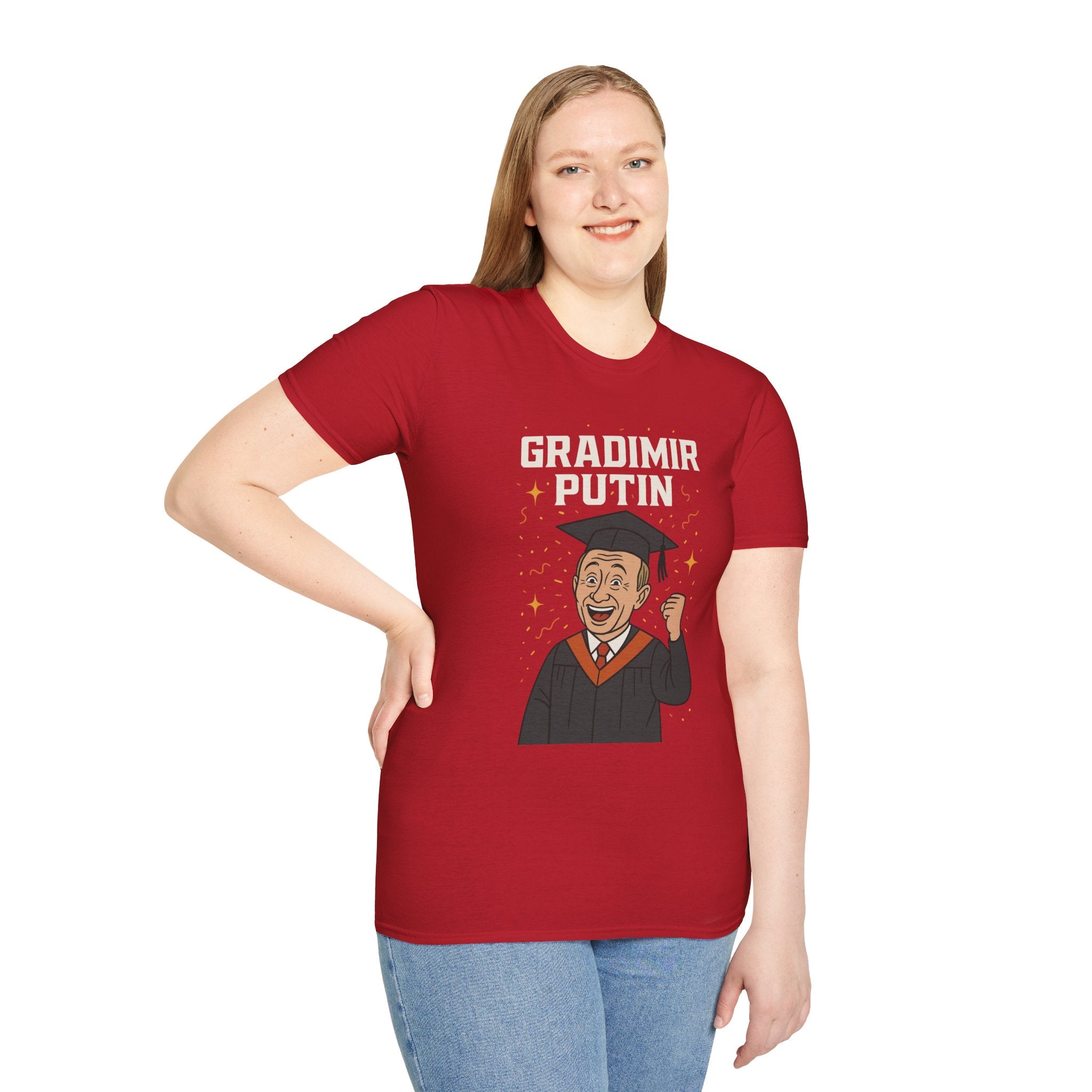 Gradimir Putin funny shirt wordplay vladimir putin graduating