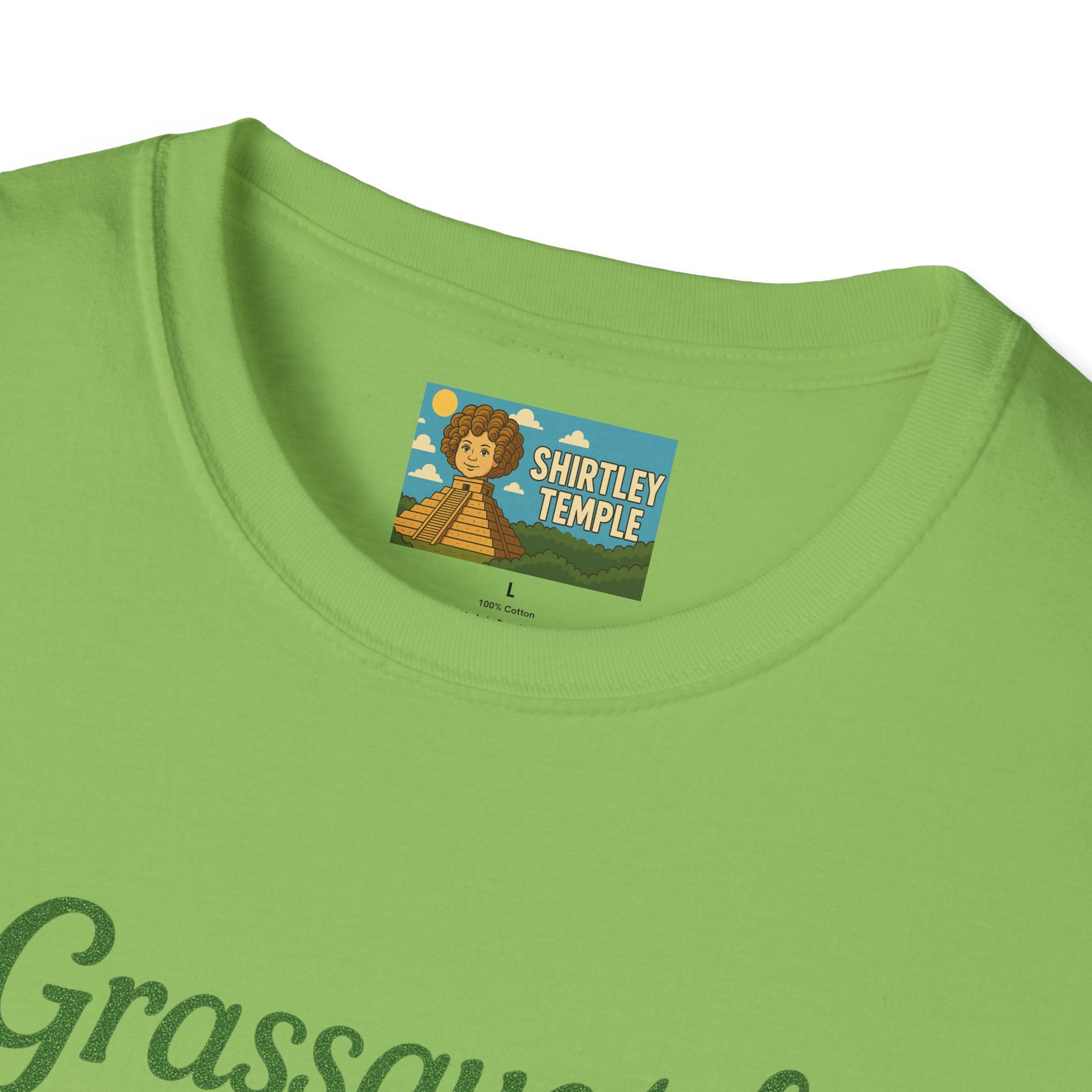 Grassquatch funny shirt mashup sasquatch and a stoner