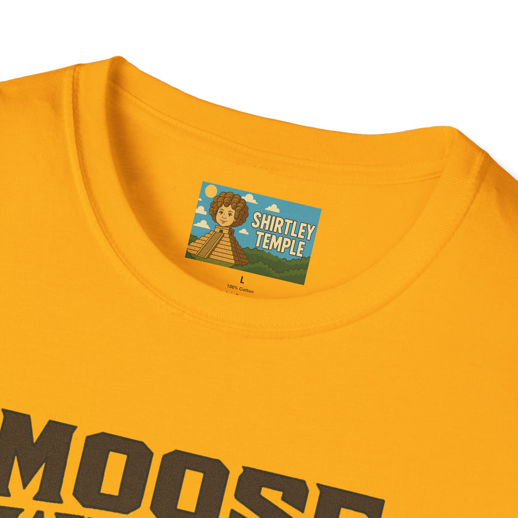 Moose Willis T-Shirt, Bruce Willis Parody Shirt, Moose Pun Tee, Comedy Mashup Apparel