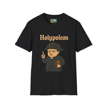 Holypoleon funny shirt mashup wordplay napoleon and a priest