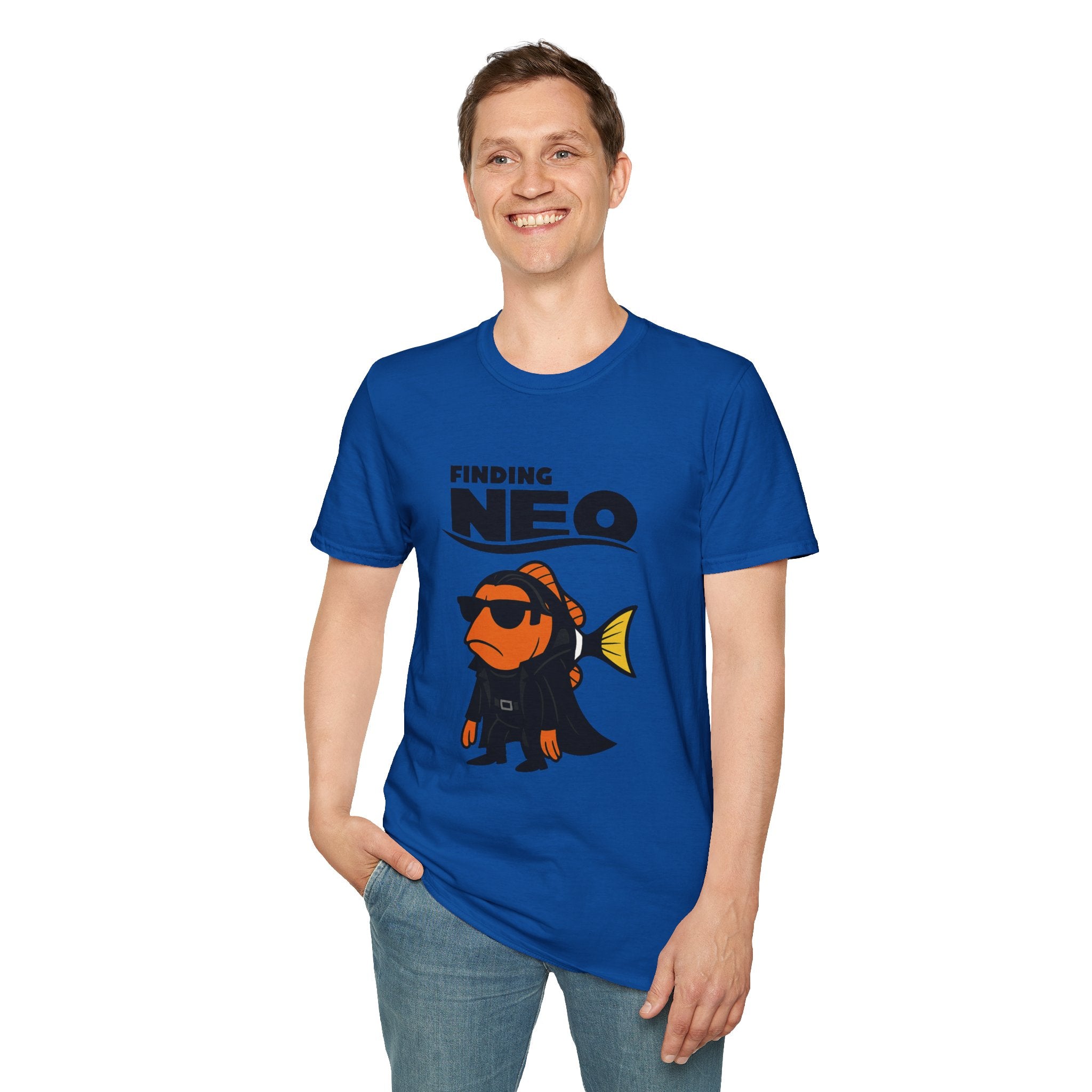 Finding Neo funny mashup shirt matrix and finding nemo