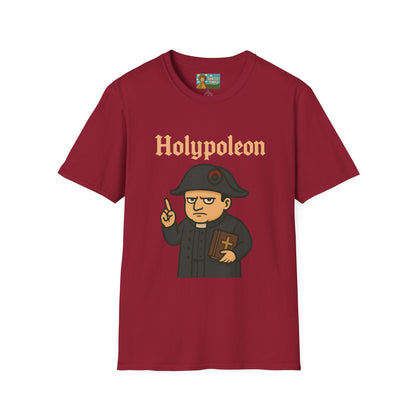 Holypoleon funny shirt mashup wordplay napoleon and a priest