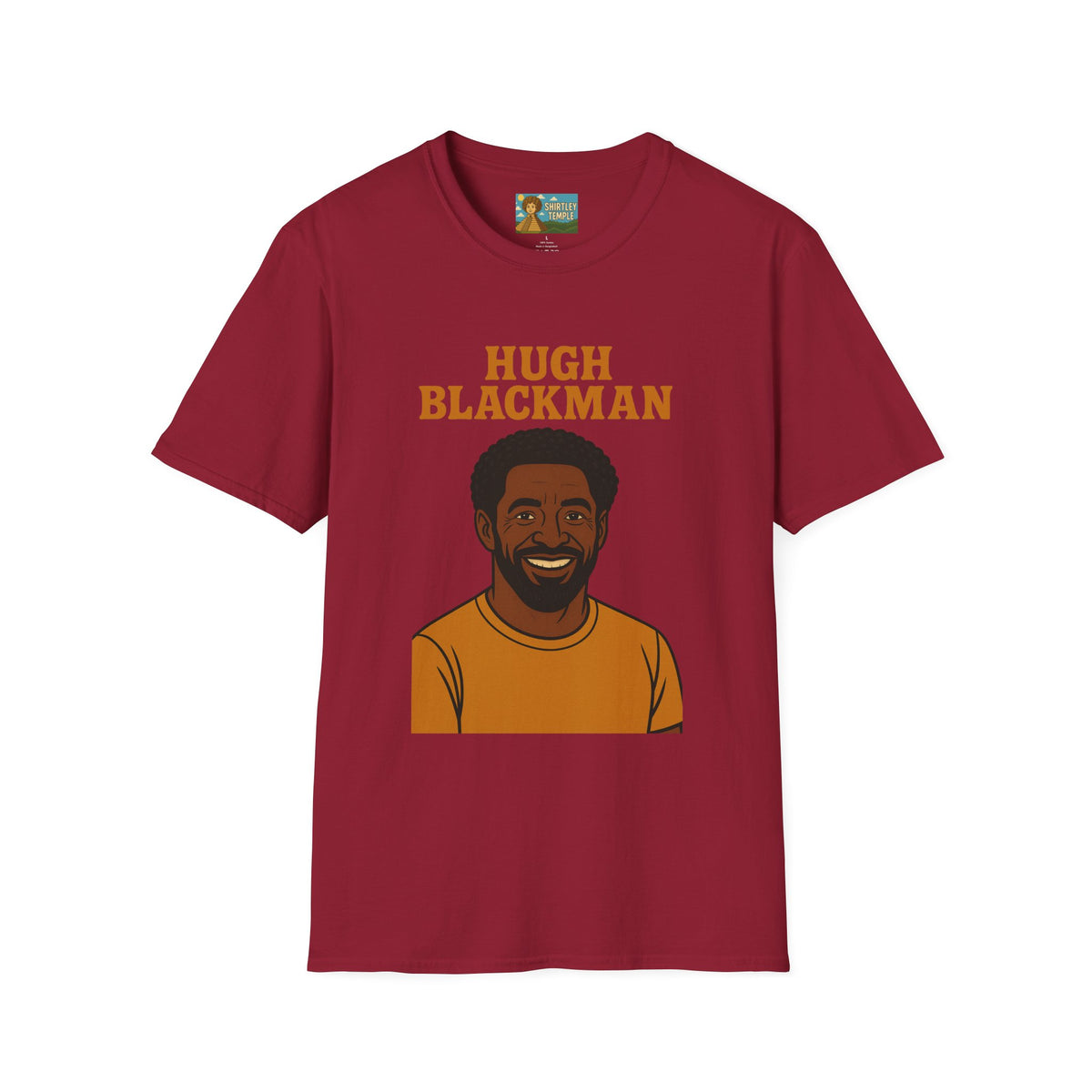 Hugh Blackman Parody T-Shirt, Funny Hugh Jackman Darker Person Tee, Comedy Tribute Apparel, Softstyle Unisex Shirt, Gift for Fans