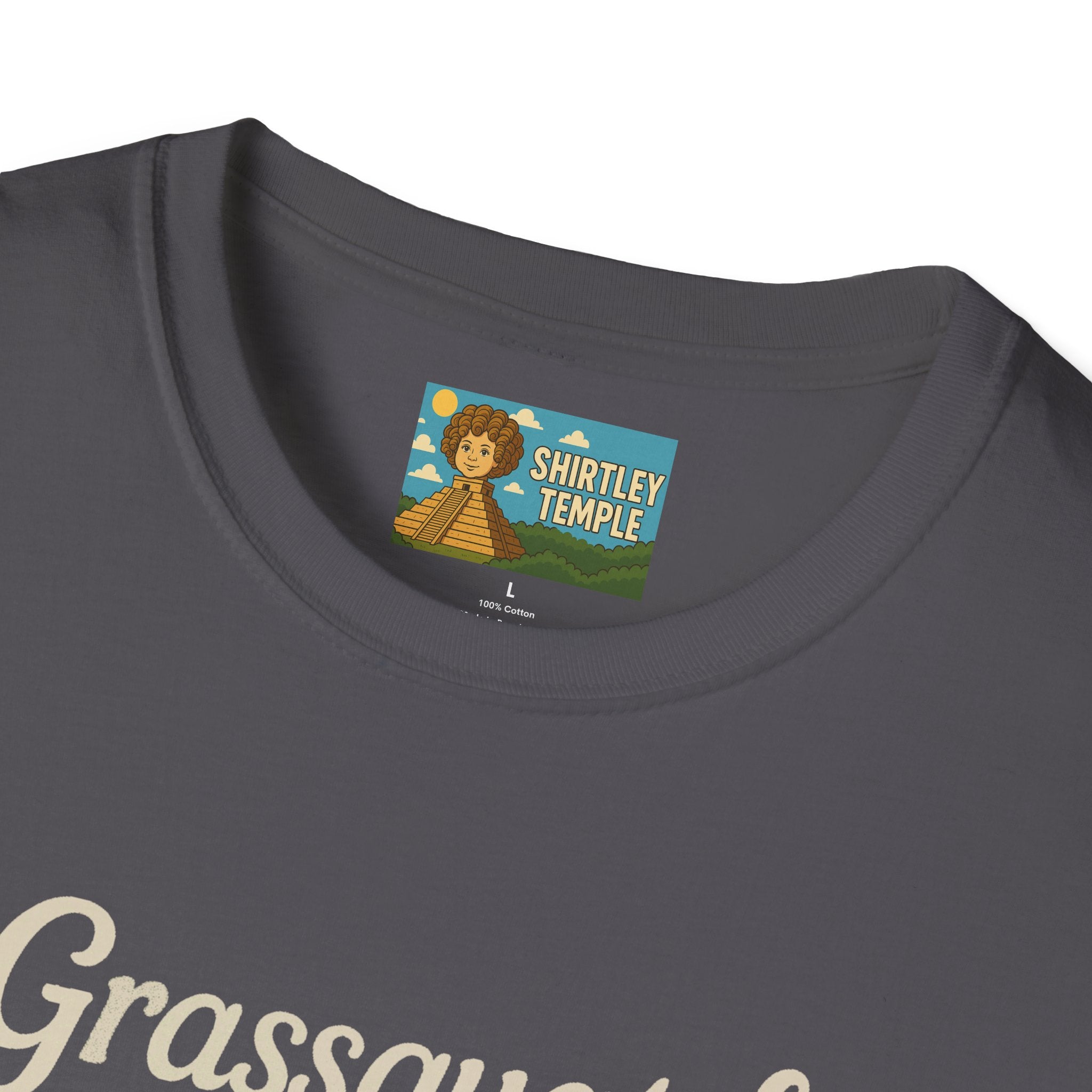Grassquatch funny shirt mashup sasquatch and a stoner