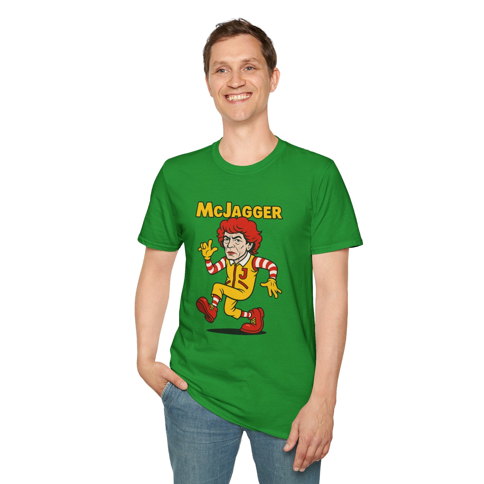 McJagger funny shirt parody tribute wordplay comedy pun