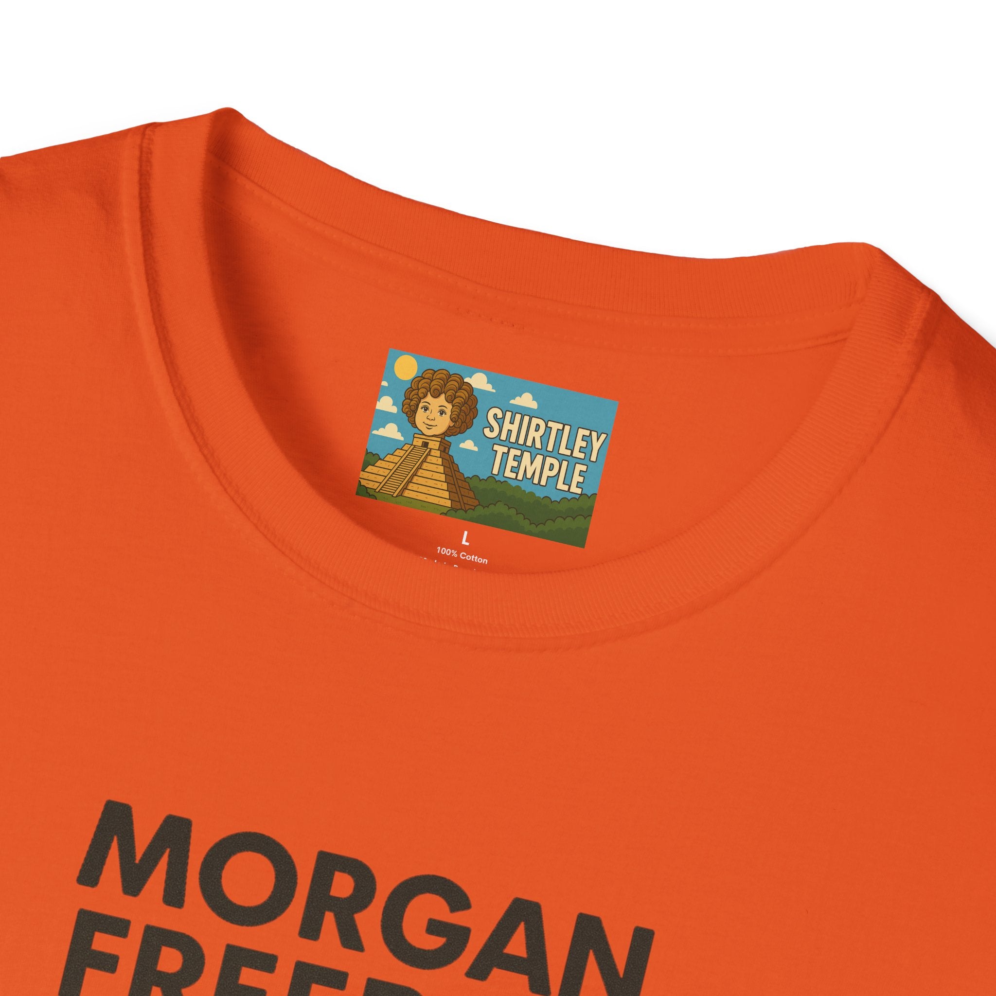 Morgan Freeboy Tribute T-Shirt, Funny Parody Tee, Morgan Freeman Wordplay Shirt, Unisex Softstyle, Gift for Comedy Lovers, Pop Culture Top