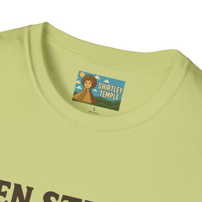 Zen Stiller Softstyle T-Shirt, Ben Tribute Actor Wordplay Tee, Laugh Gift Idea