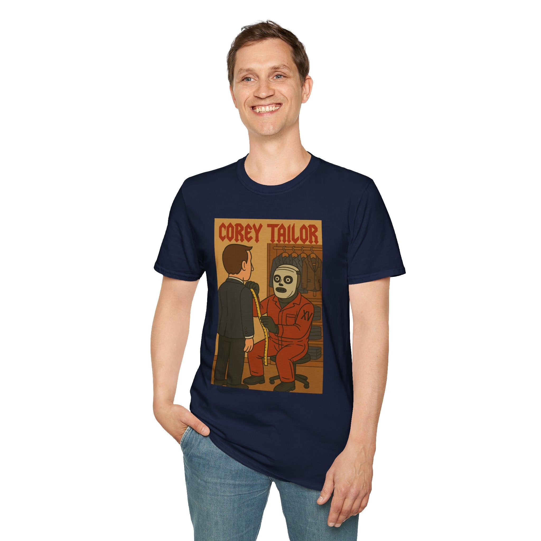Corey Tailor Funny Shirt, Parody Apparel, Softstyle T-Shirt, Mashup Comedy, Unisex Tee