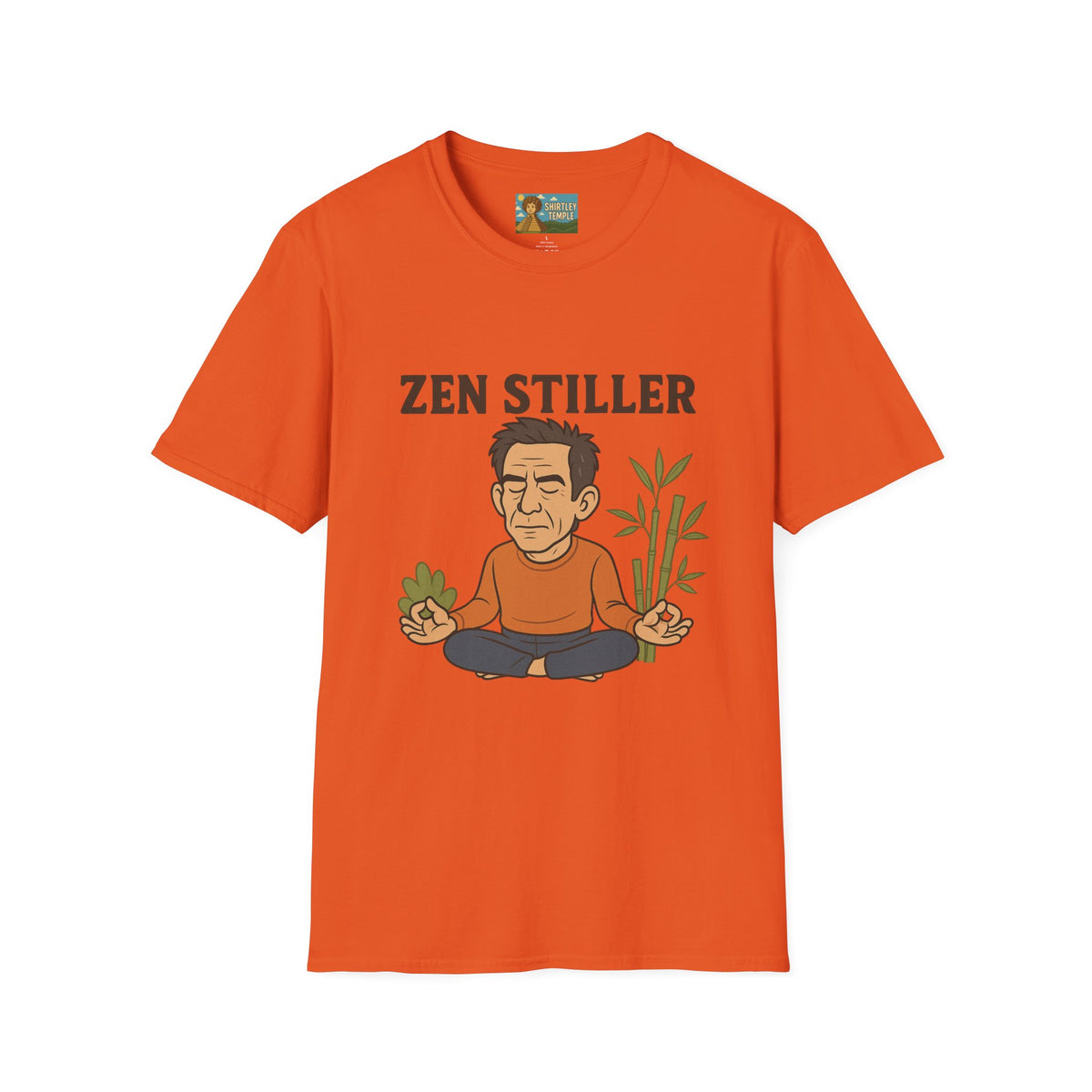 Zen Stiller Softstyle T-Shirt, Ben Tribute Actor Wordplay Tee, Laugh Gift Idea