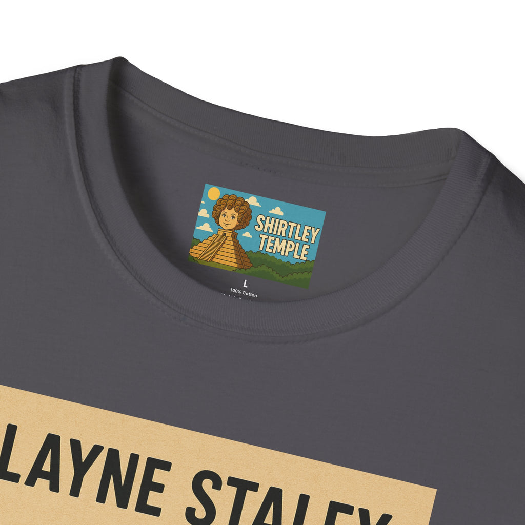 Layne Staley Man in the Box Unisex Softstyle T-Shirt - Alice in Chains Inspired Tee, Music Fan Gift, Grunge Rock Band Top, Funny