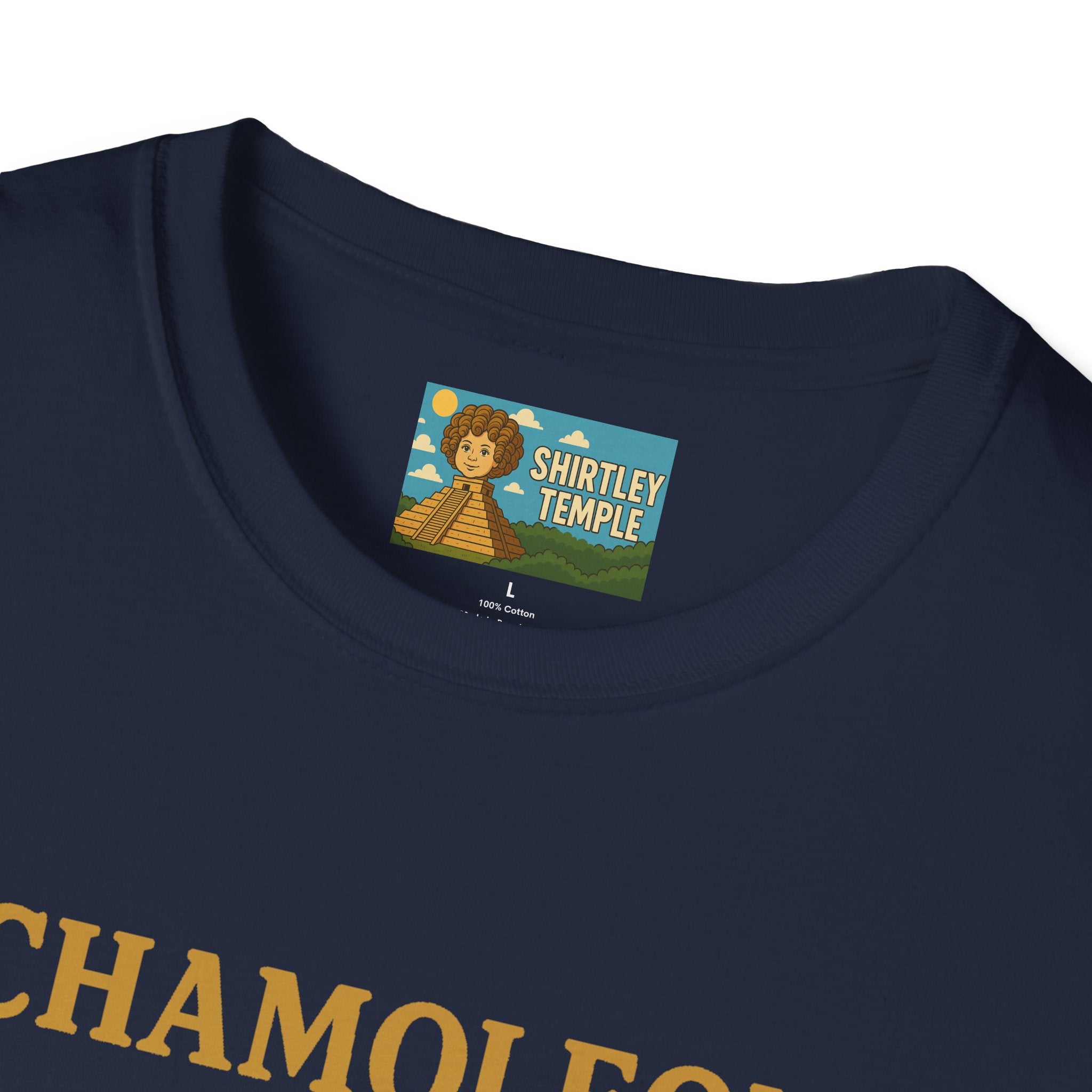 Chamoleon Funny Wordplay Parody Unisex T-Shirt, Napoleon Bonaparte Chameleon Tee Shirt Apparel