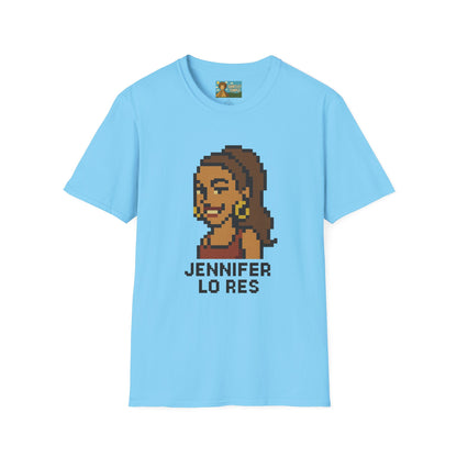 Jennifer Lo Res funny shirt parody apparel comedy tribute
