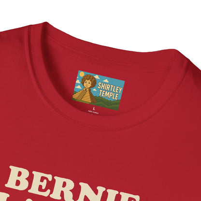 Bernie Flanders funny mashup simpson's style Bernie Sanders and Ned Flanders wordplay nerd gift unisex tee