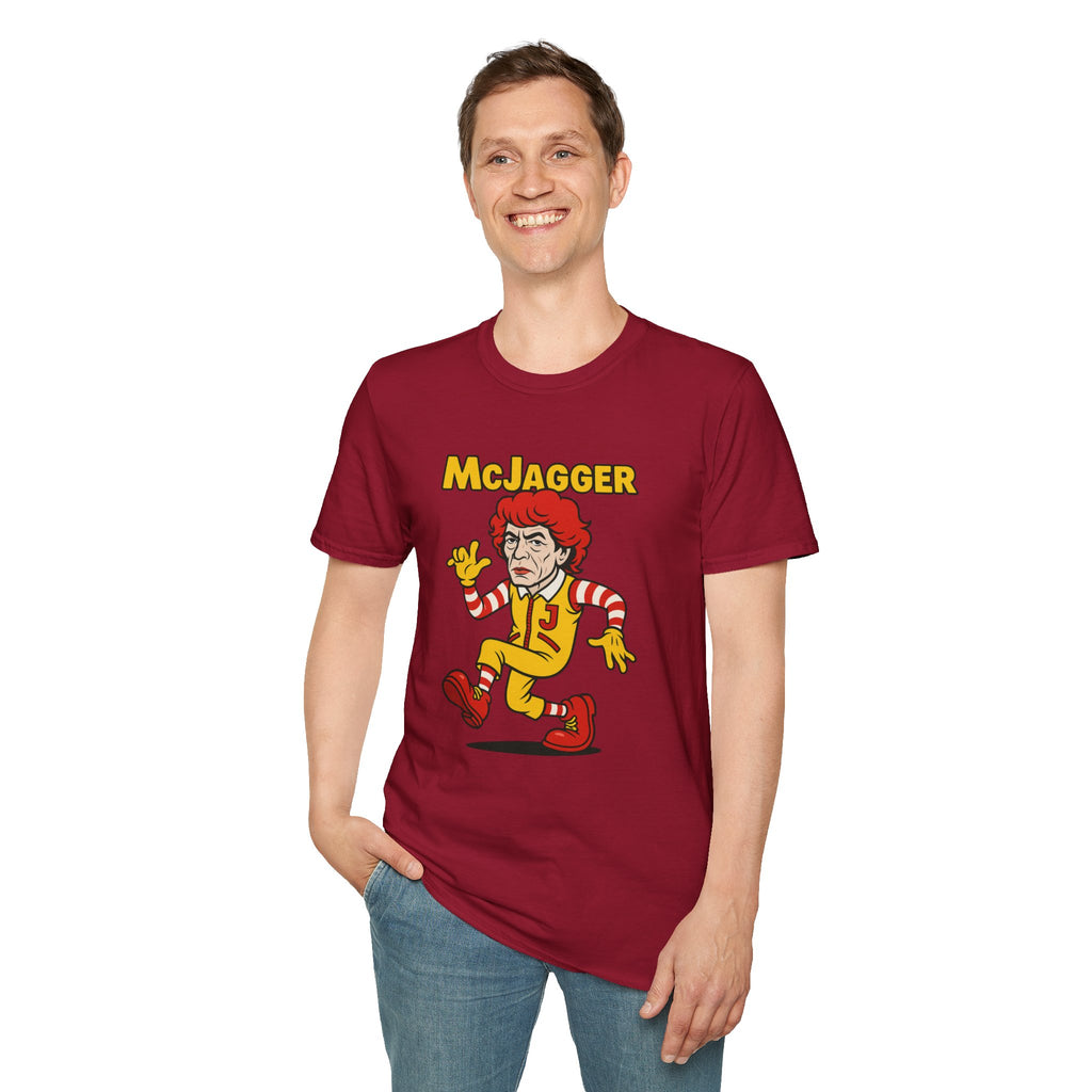 McJagger funny shirt parody tribute wordplay comedy pun