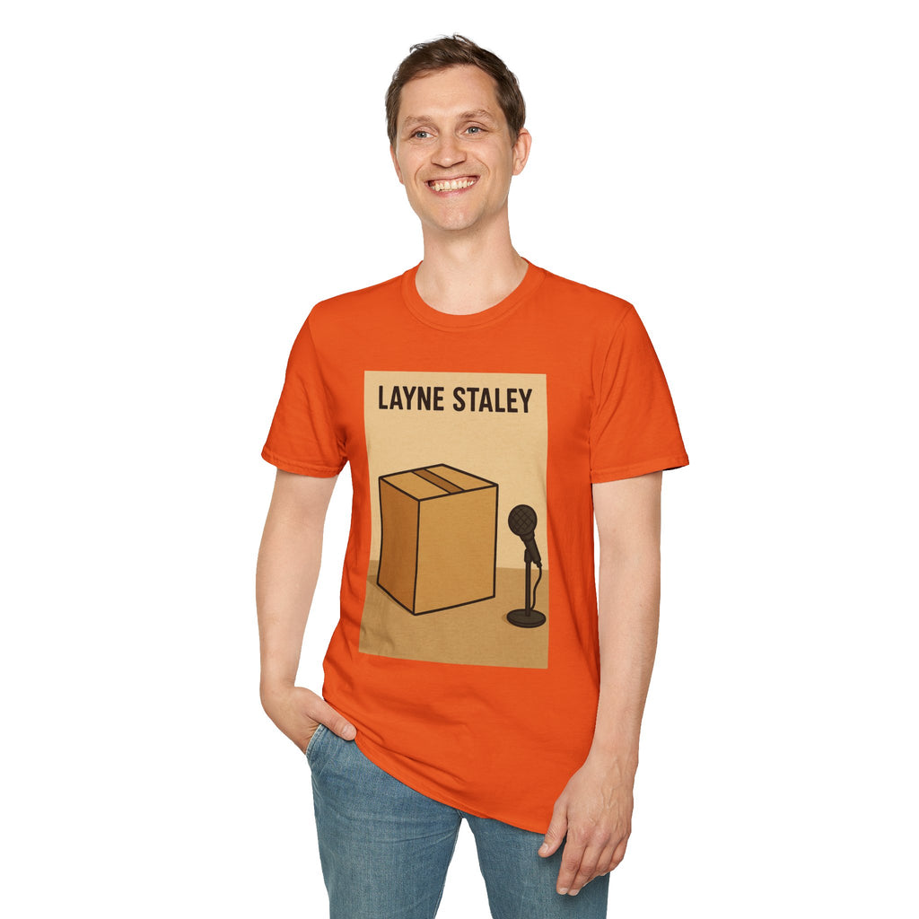Layne Staley Man in the Box Unisex Softstyle T-Shirt - Alice in Chains Inspired Tee, Music Fan Gift, Grunge Rock Band Top, Funny