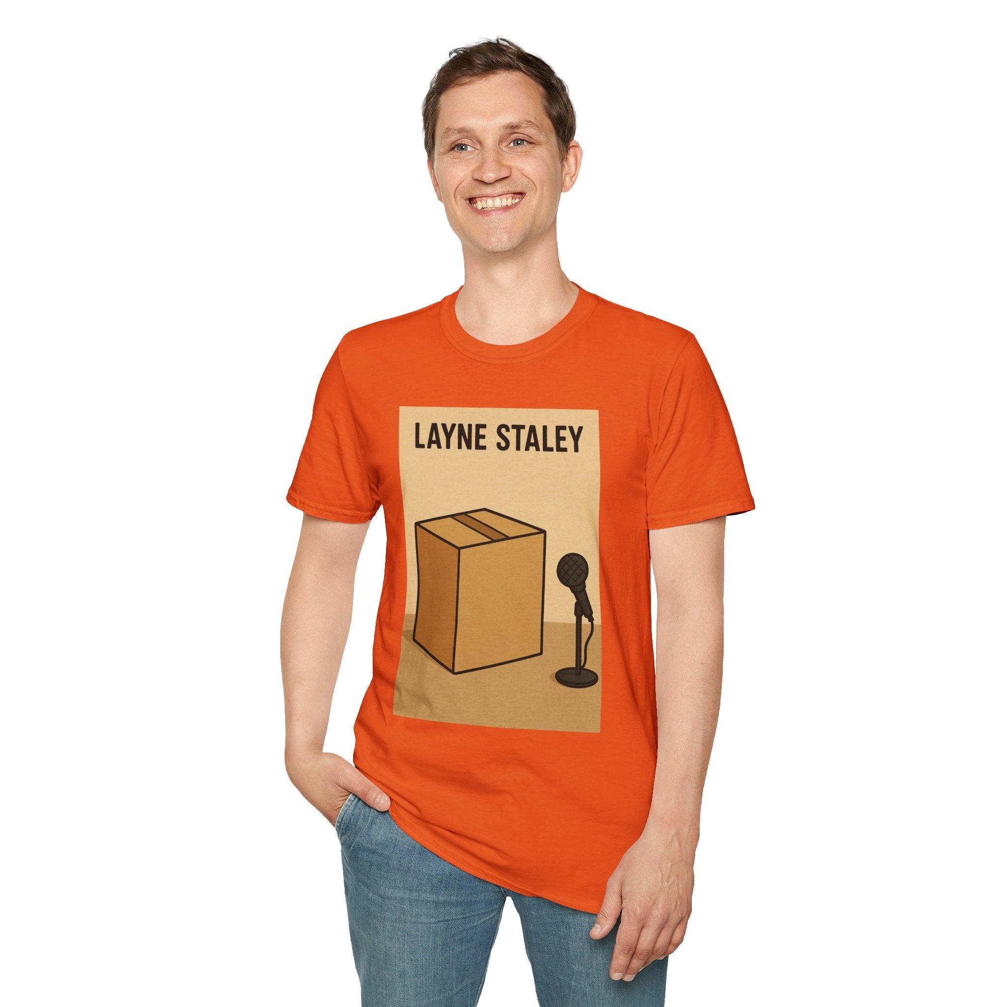 Layne Staley Man in the Box Unisex Softstyle T-Shirt - Alice in Chains Inspired Tee, Music Fan Gift, Grunge Rock Band Top, Funny