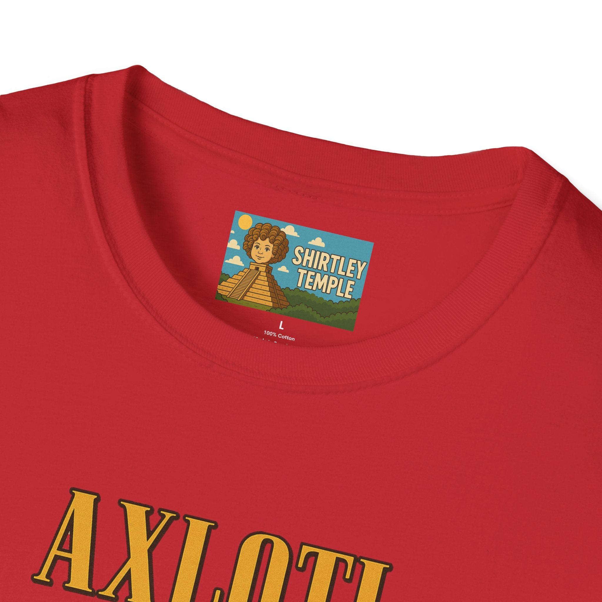 Axlotl Rose funny mashup of Axle Rose and an axolotl. guns 'n' roses biology nerd gift