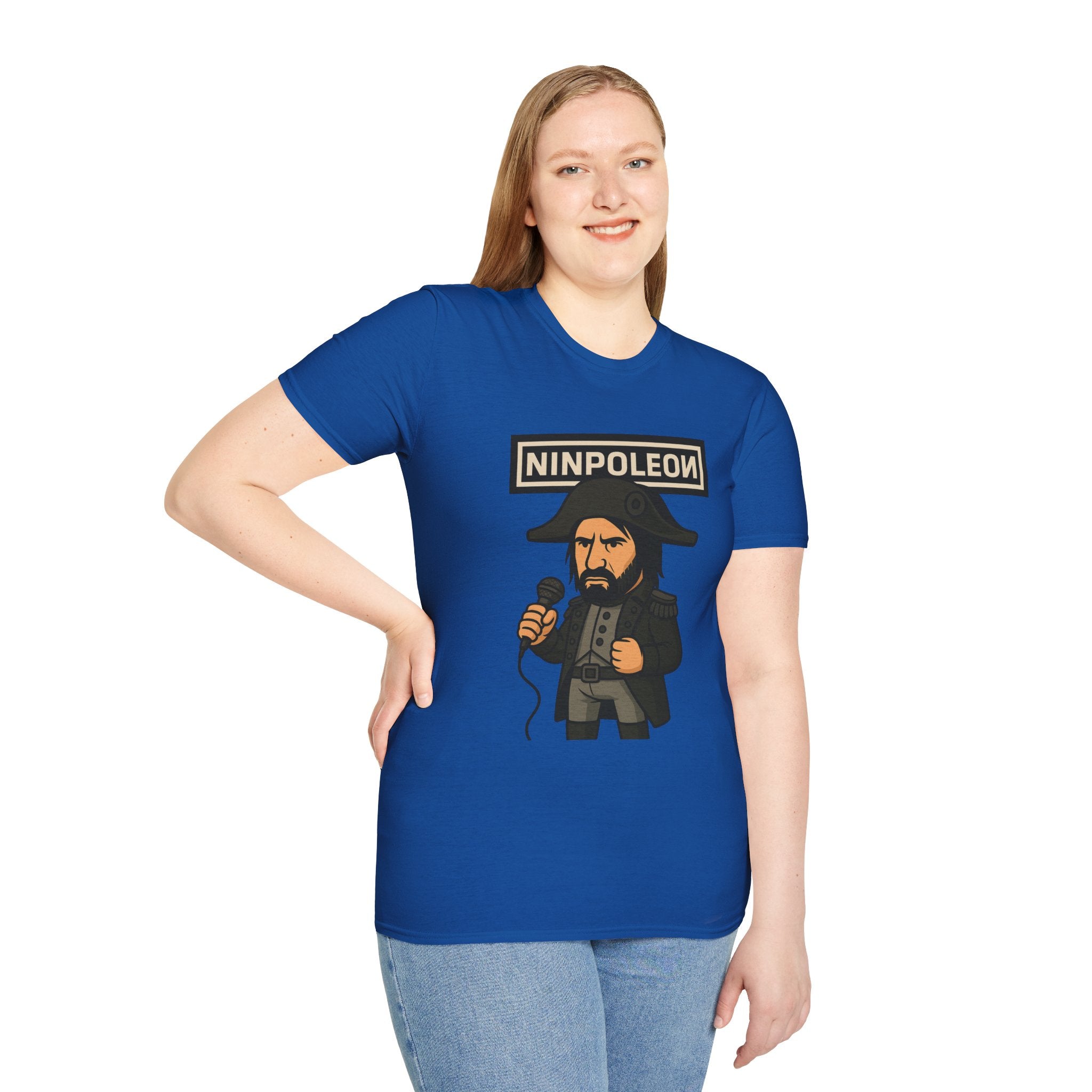 Ninpoleon Funny T-Shirt, Unisex Tee, Napoleon & Trent Reznor Parody Shirt, Nine Inch Nails Mashup Top