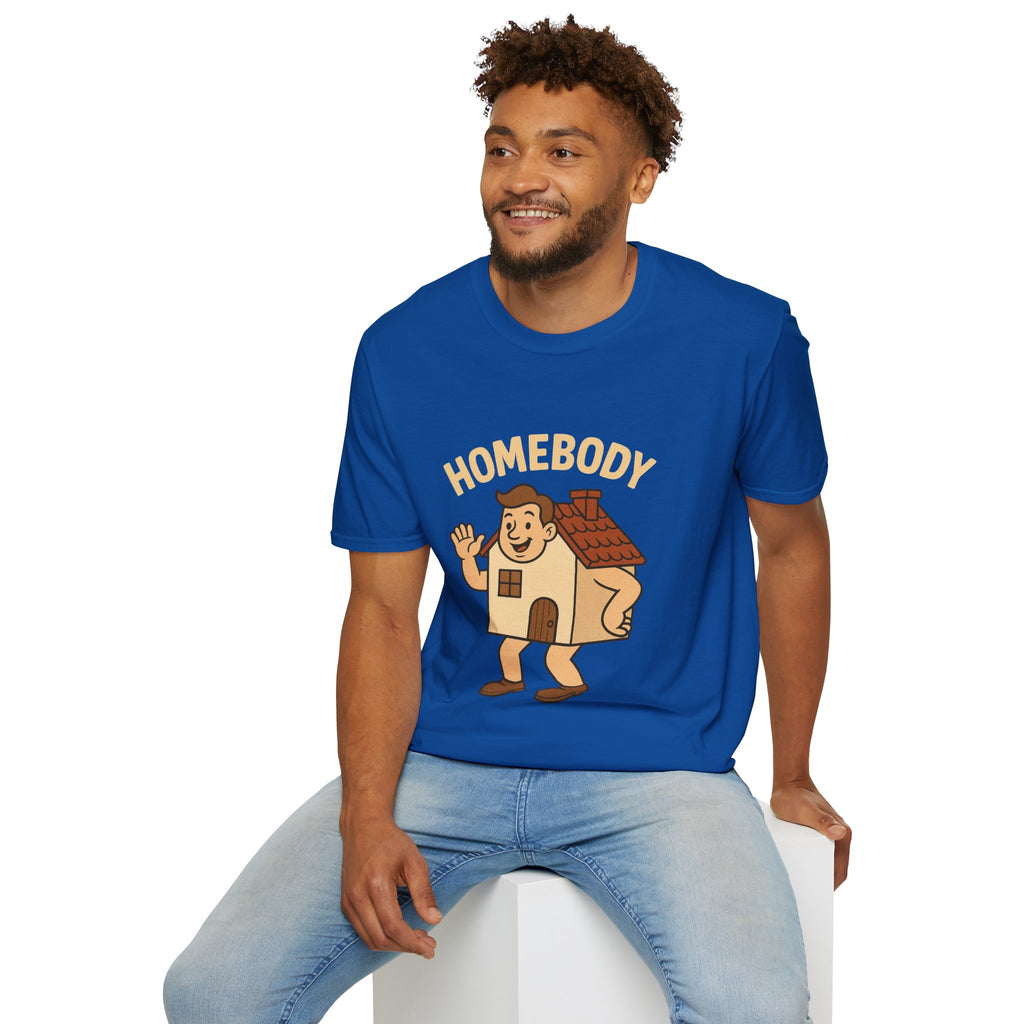 Homebody funny shirt wordplay pun literal home for a body