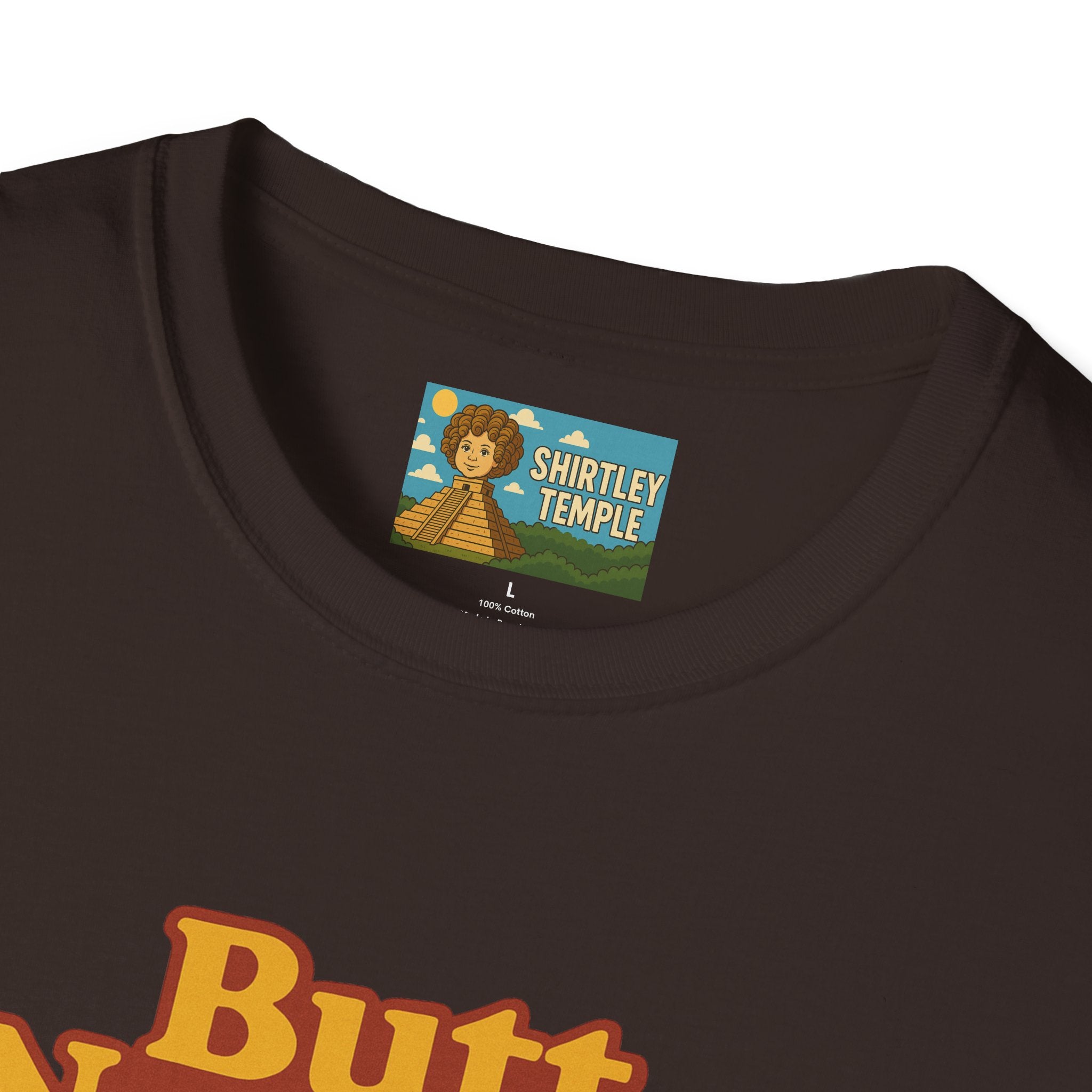 Butt Nuggets Funny Unisex Softstyle T-Shirt, Chicken Poop Pun Tee, Hilarious Wordplay Apparel, Comfy Graphic Shirt, Unisex Shirt for Joke
