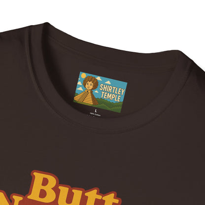 Butt Nuggets Funny Unisex Softstyle T-Shirt, Chicken Poop Pun Tee, Hilarious Wordplay Apparel, Comfy Graphic Shirt, Unisex Shirt for Joke